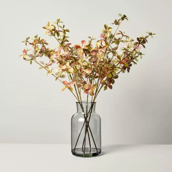 24" Rusted Quince Leaf Fall Arrangement - Hearth & Hand Magnolia Target 2024 - Picture 1 of 6
